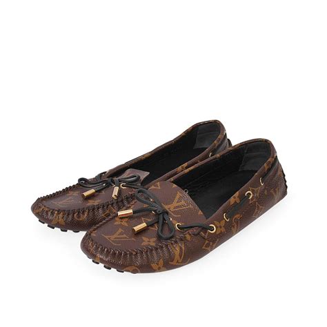 Louis Vuitton women monogram loafers